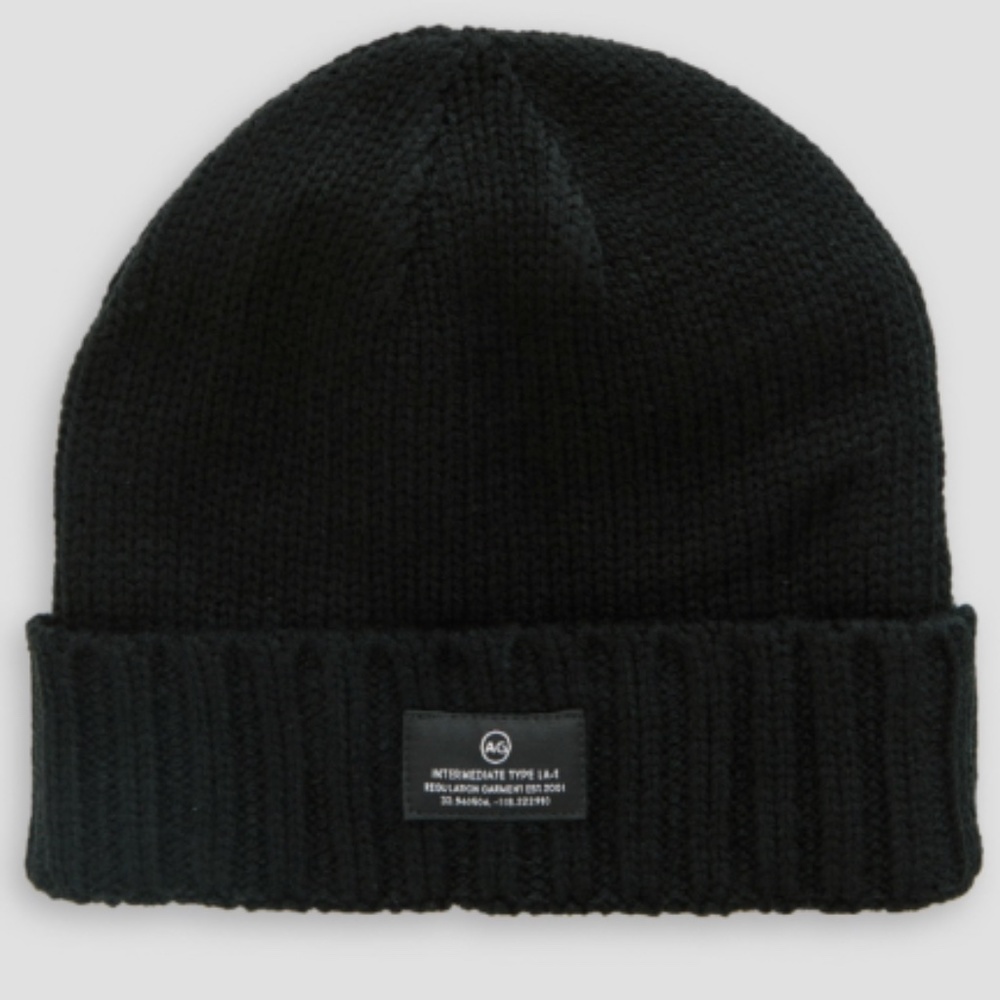 BRAND NEW AG Jeans Black Beanie